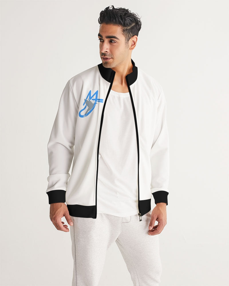 Deluxe Logo's Men's All-Over Print Track Jacket