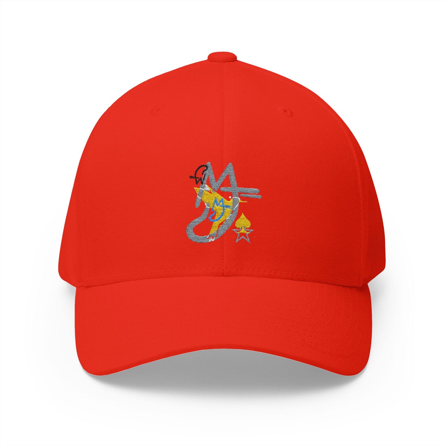 Logo's Embroidered Cap with Star Design, Fashionable Hat for Outdoor Activities, Gift for Friends, Stylish Accessory