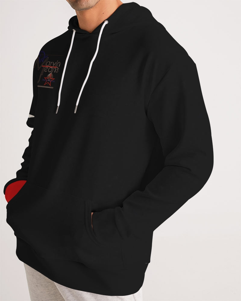 Black Stone 1.0 Men's All-Over Print Hoodie