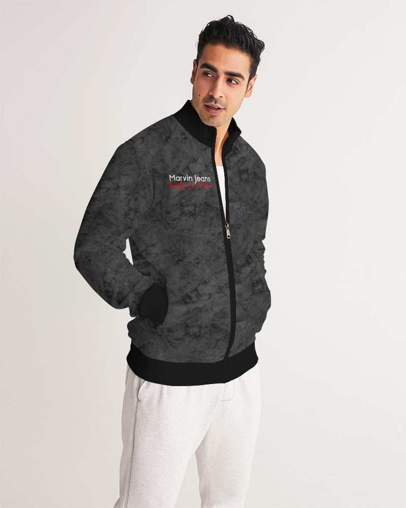 Holy Black Men's All-Over Print Track Jacket