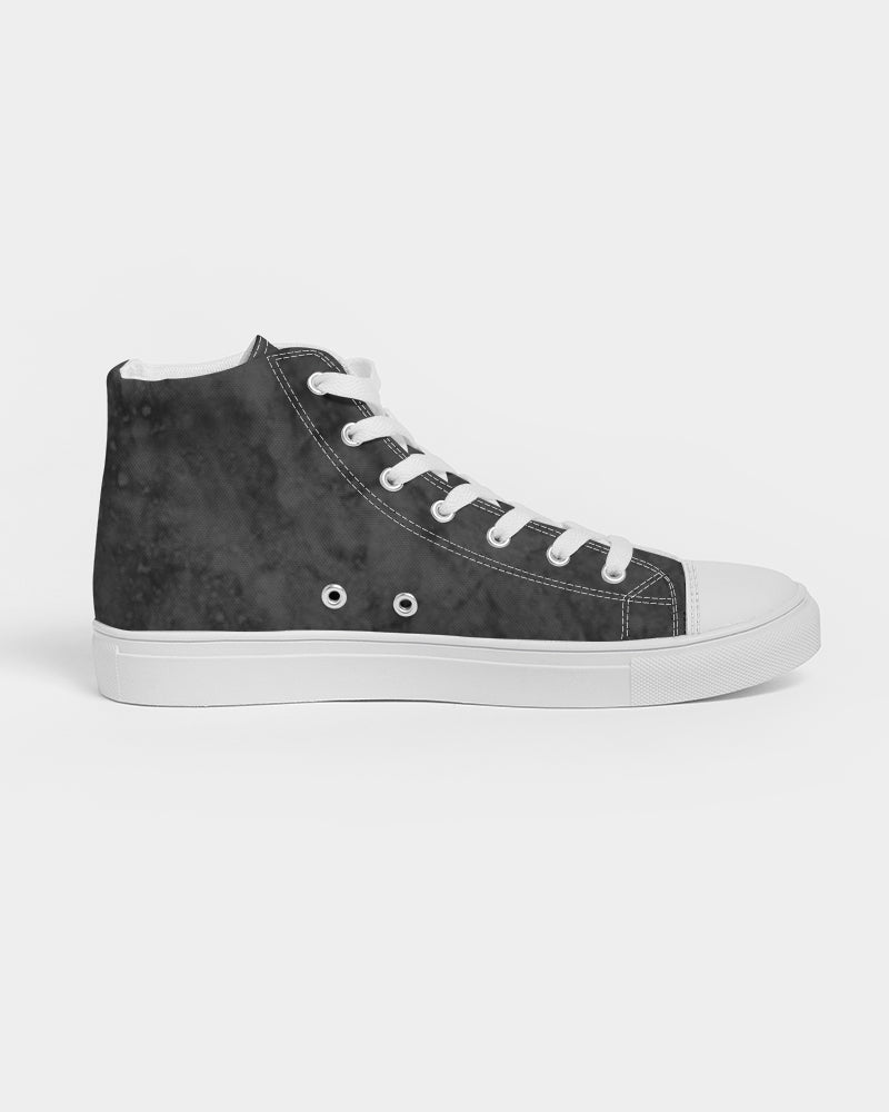 Holy Black Men's Hightop Canvas Shoe