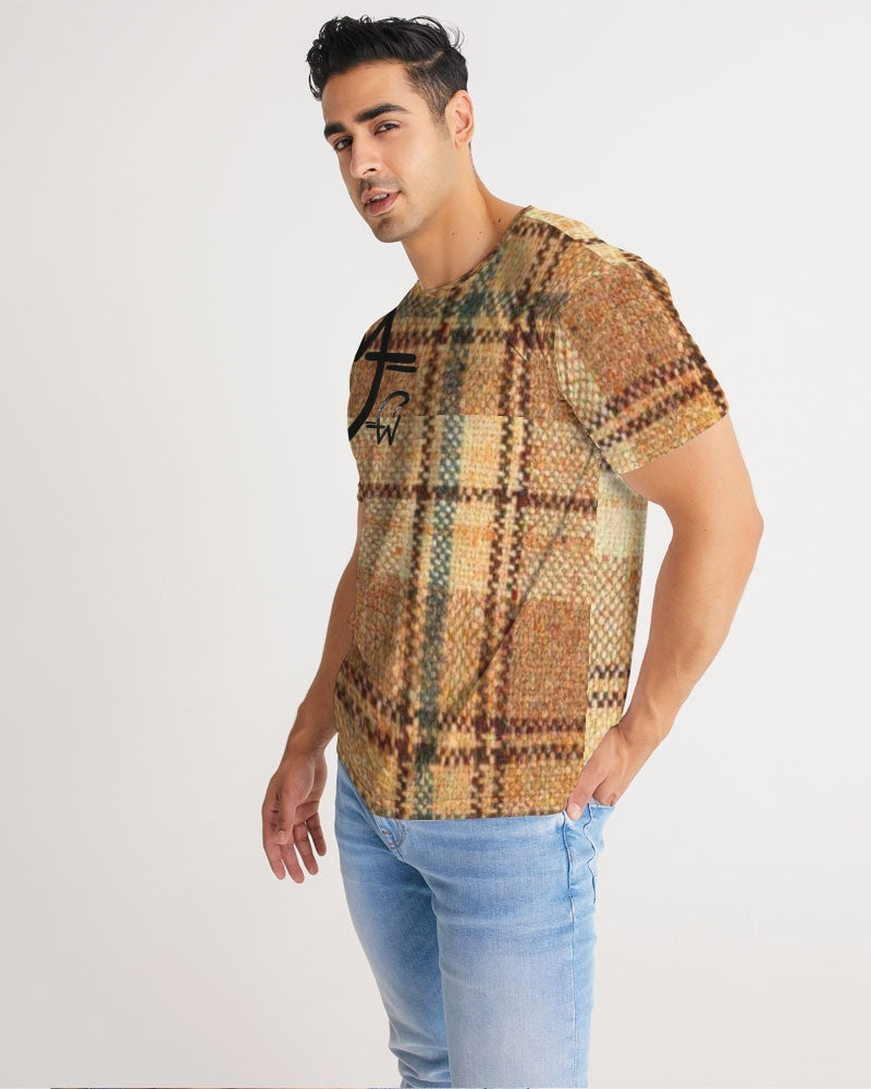 Elastic fabric Men's All-Over Print Tee