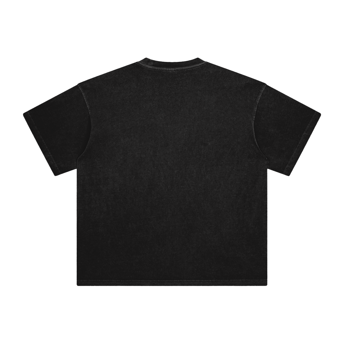 Color Grid Enzyme Washed T-Shirt