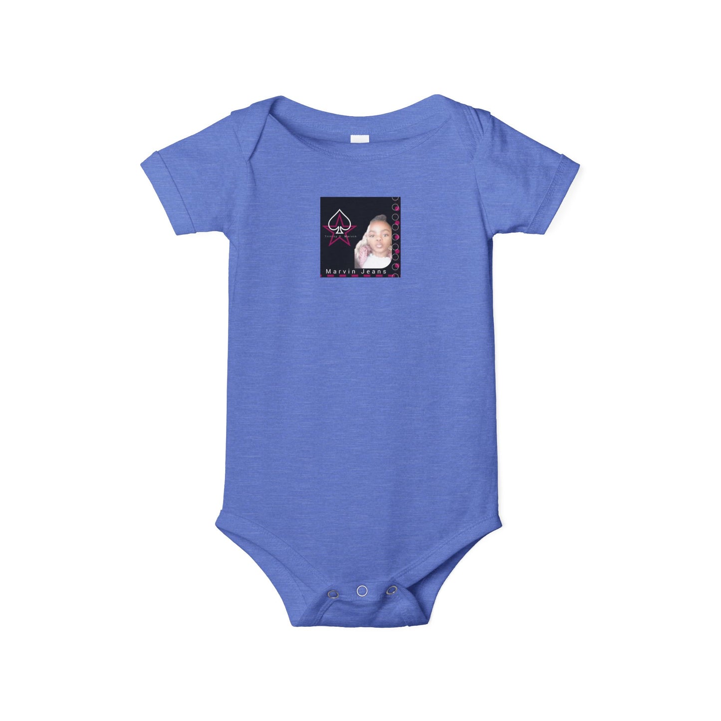 Trinity Cute Infant Jersey One Piece with Personalized Design, Baby Bodysuit, Newborn Gift, Baby Shower Present, Playtime Outfit