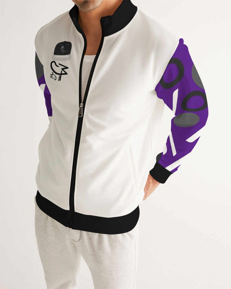 Double up Men's All-Over Print Track Jacket
