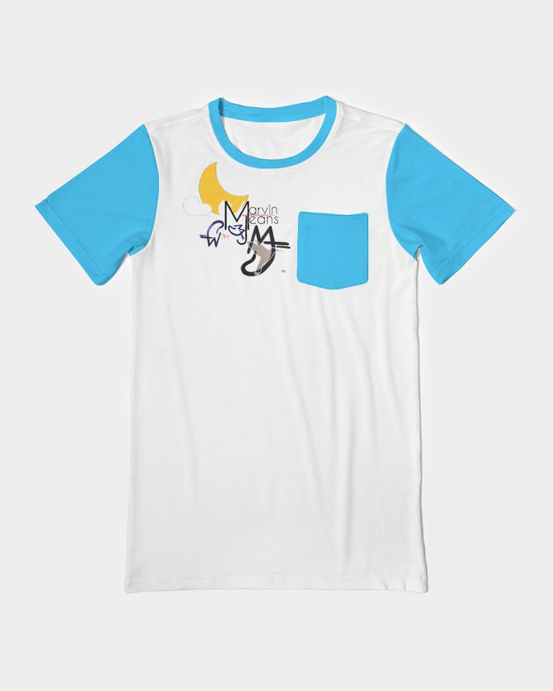 Under the moonlight Men's All-Over Print Pocket Tee