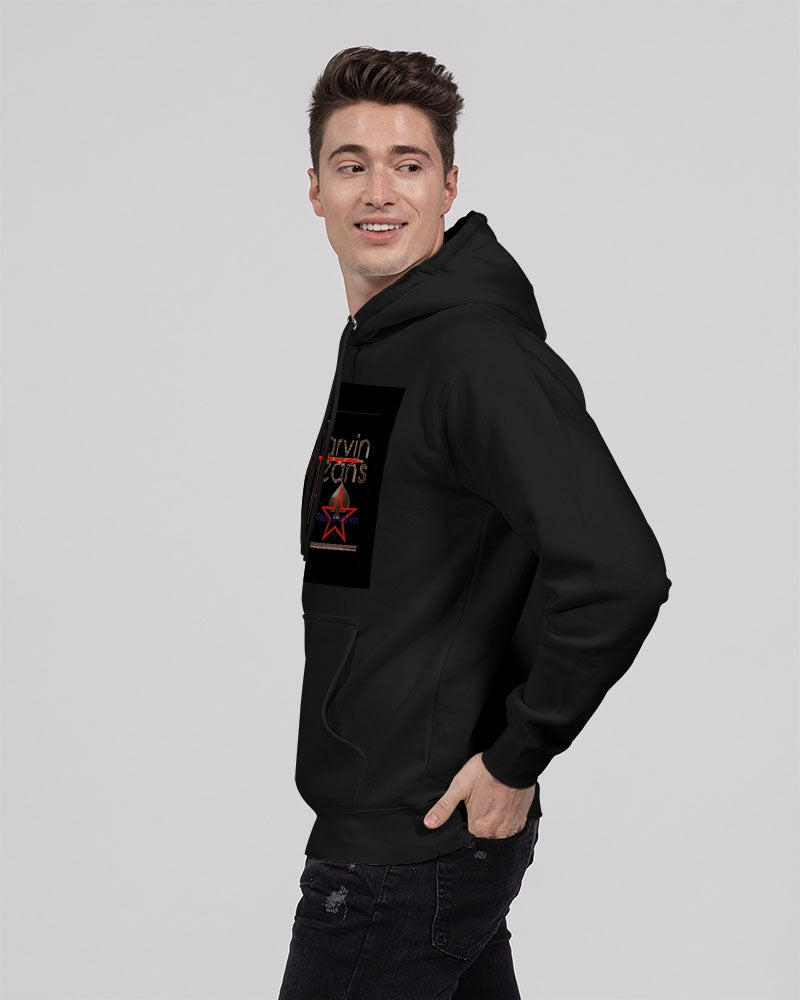 Black Unisex Premium Pullover Hoodie | Lane Seven