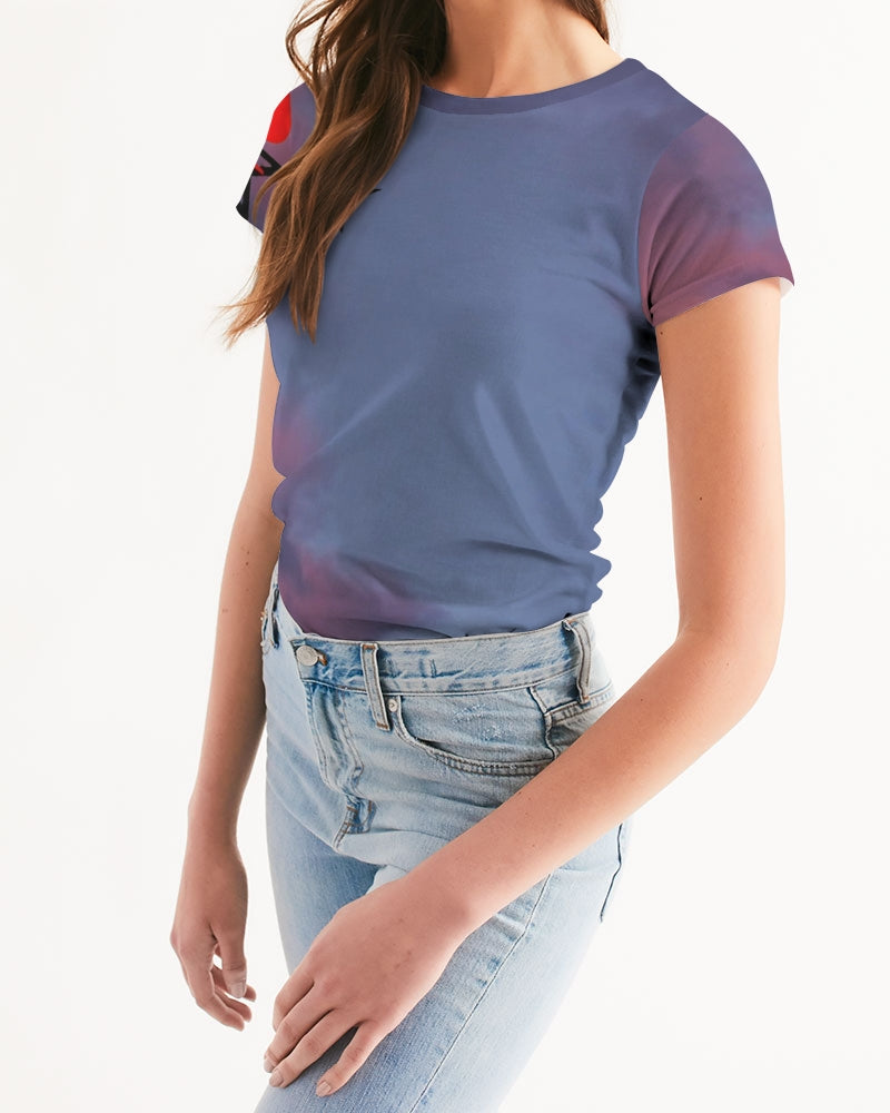 Sky bright Women's All-Over Print Tee