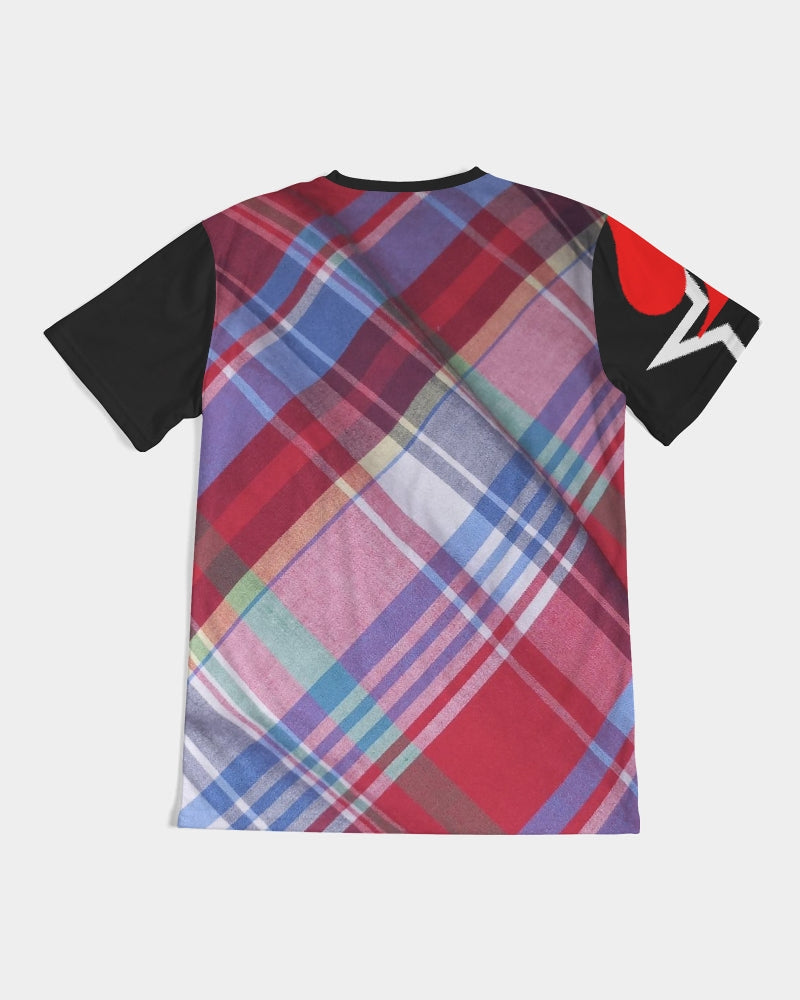 Plaids by Marvin Jeans and Trinity D Marvin Men's All-Over Print Tee