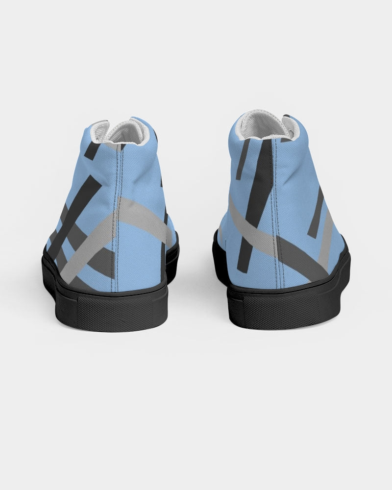 Built on business Men's Hightop Canvas Shoe - Black