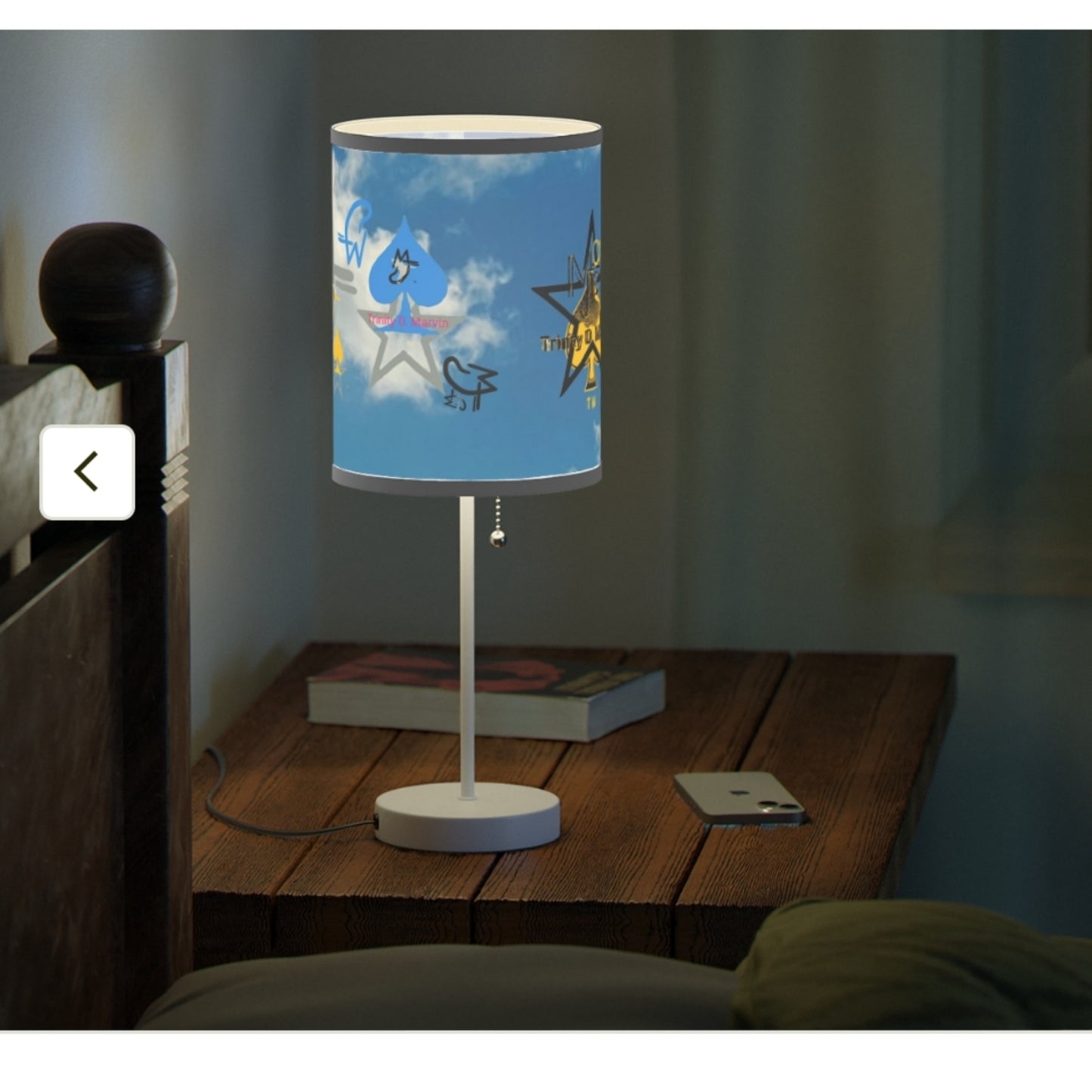Skydive Lamp on a Stand, US|CA plug
