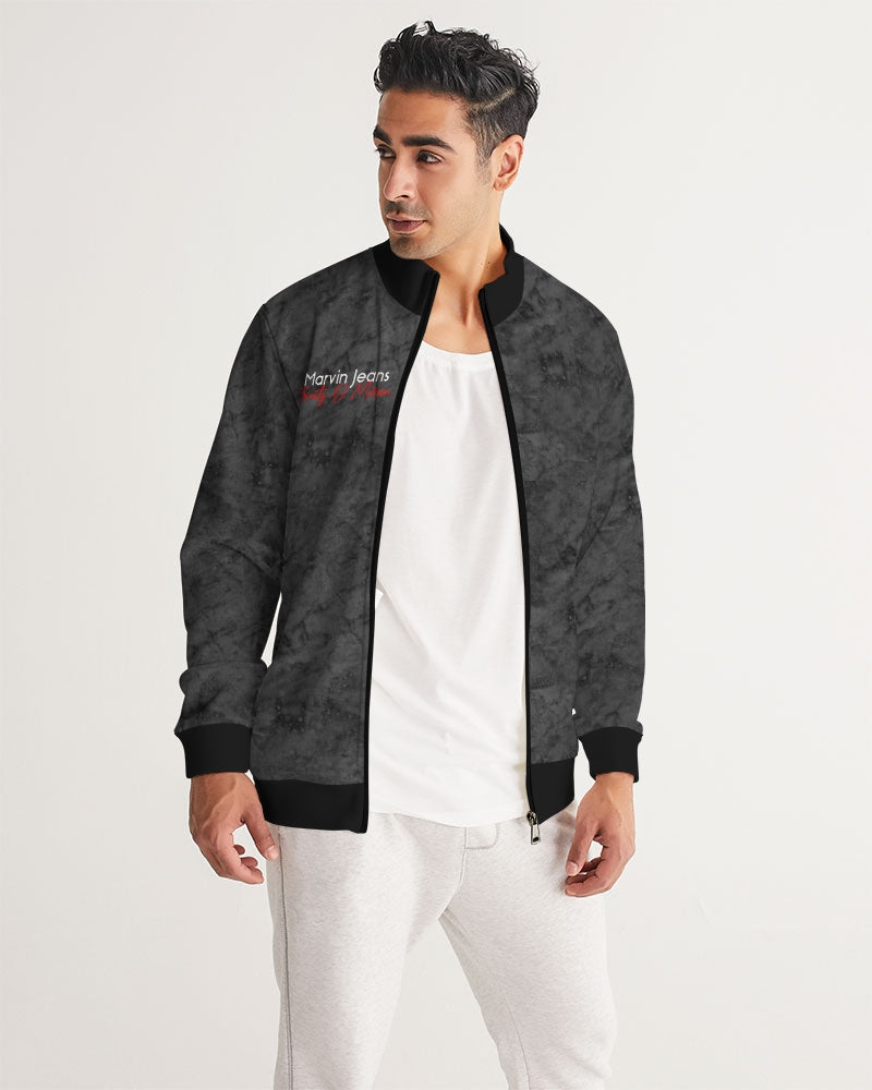 Holy Black Men's All-Over Print Track Jacket
