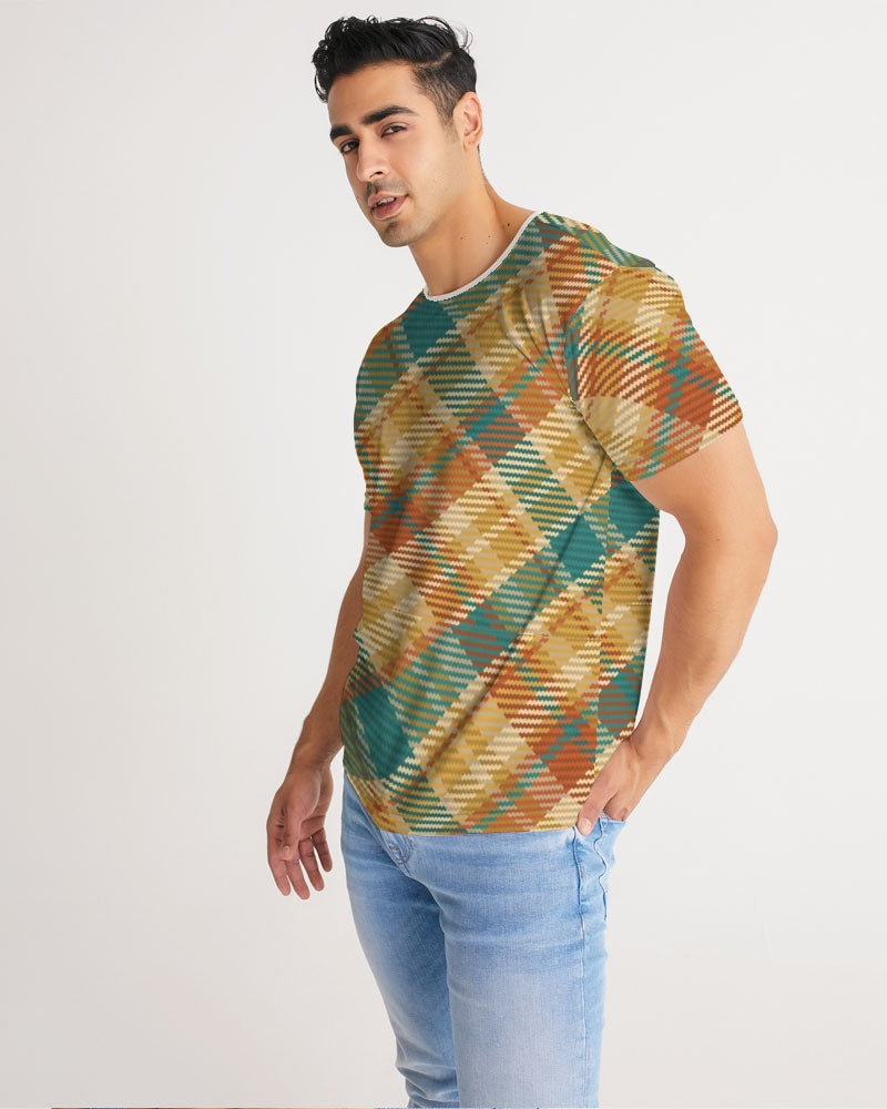 "Soft grid" Men's All-Over Print Tee