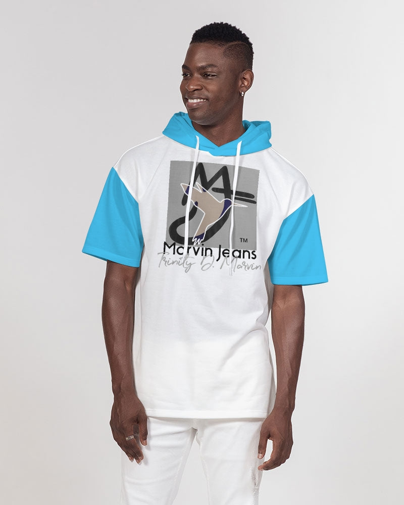 Loud Men's All-Over Print Premium Heavyweight Short Sleeve Hoodie