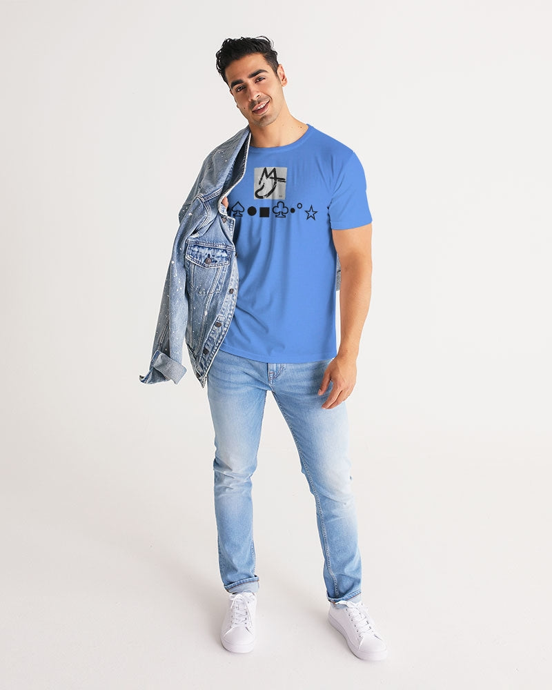 Kingly Blue Men's All-Over Print Tee