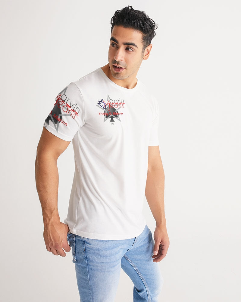 Marvin Jeans be the BRAND wear the BRAND Men's All-Over Print Tee