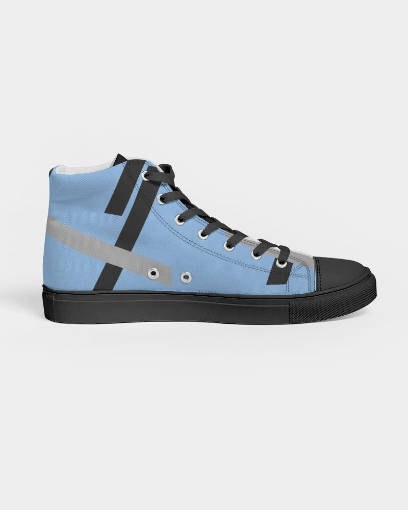 Built on business Men's Hightop Canvas Shoe - Black