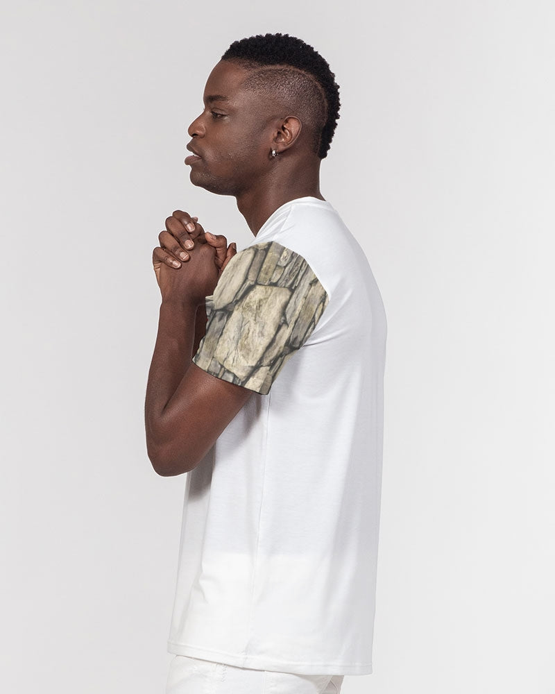 Stone Men's All-Over Print Pocket Tee