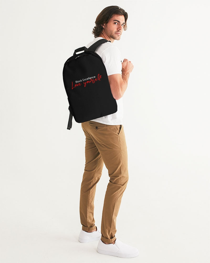 Black Excellence Large Backpack