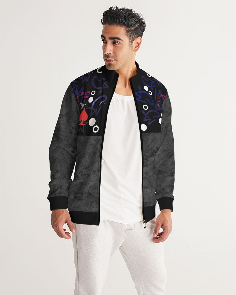 BRAND ready Men's All-Over Print Track Jacket