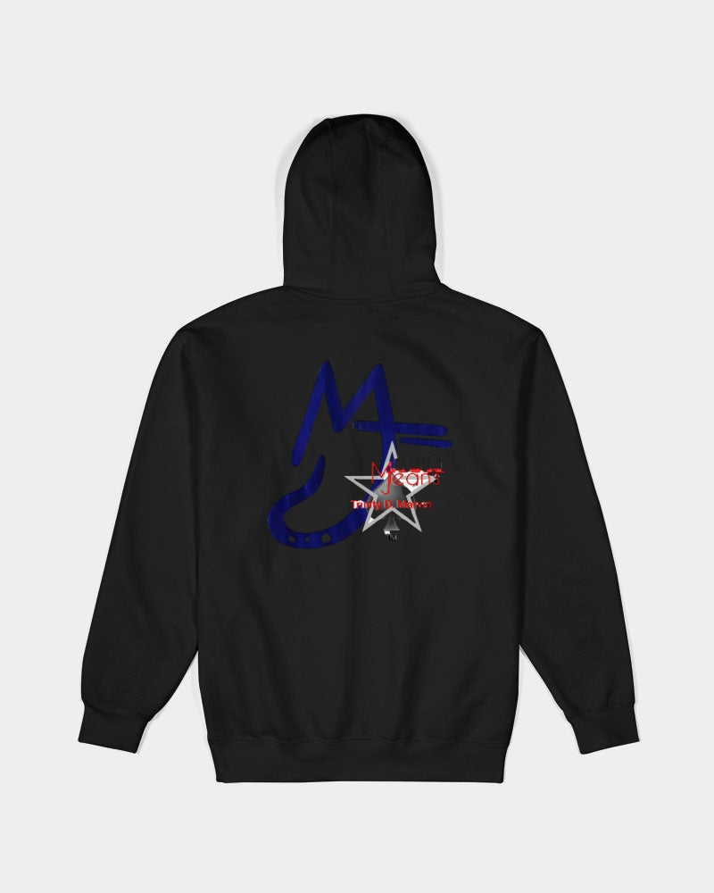Black Unisex Premium Pullover Hoodie | Lane Seven