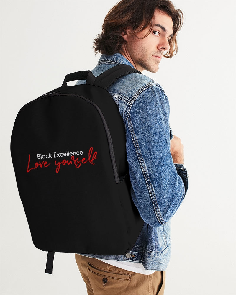 Black Excellence Large Backpack