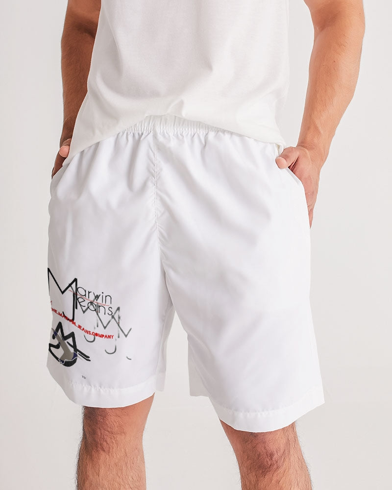 Logo's Men's All-Over Print Jogger Shorts