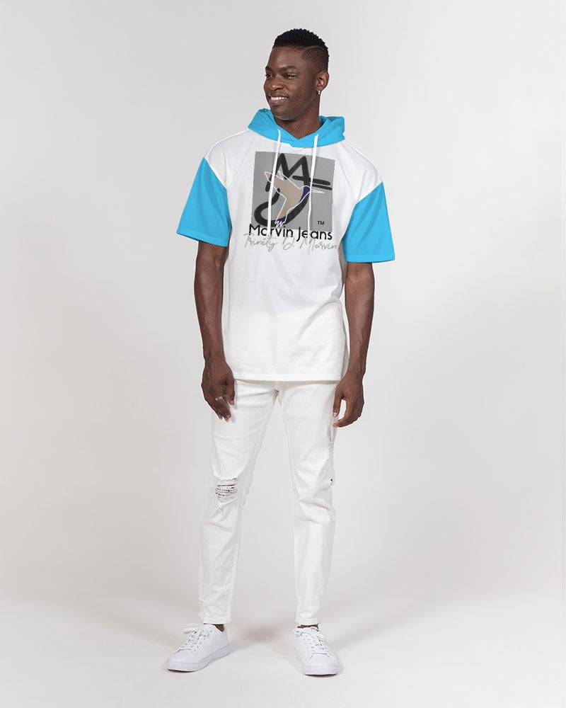 Loud Men's All-Over Print Premium Heavyweight Short Sleeve Hoodie