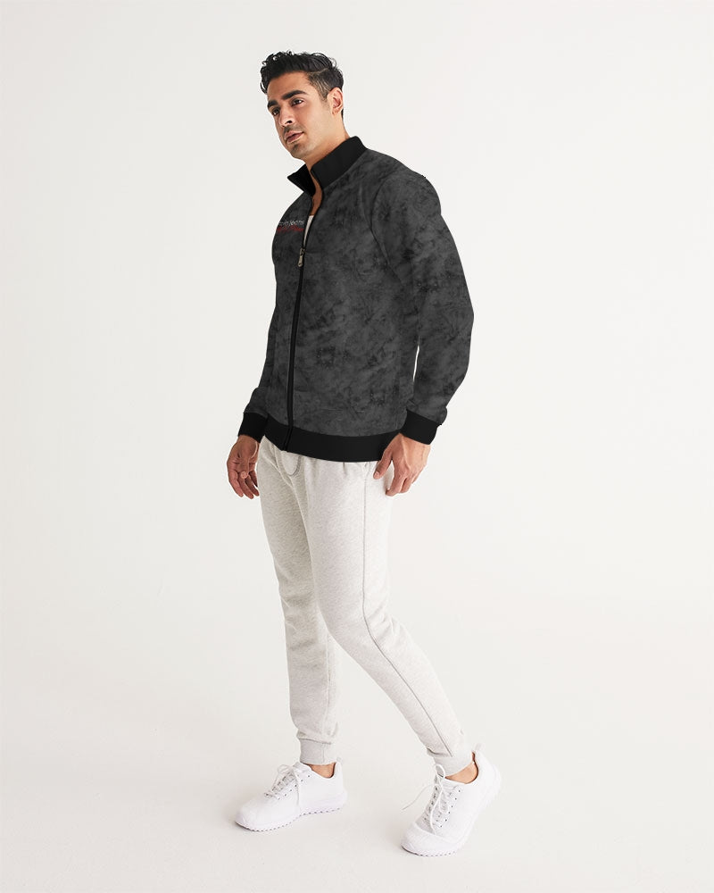 Holy Black Men's All-Over Print Track Jacket