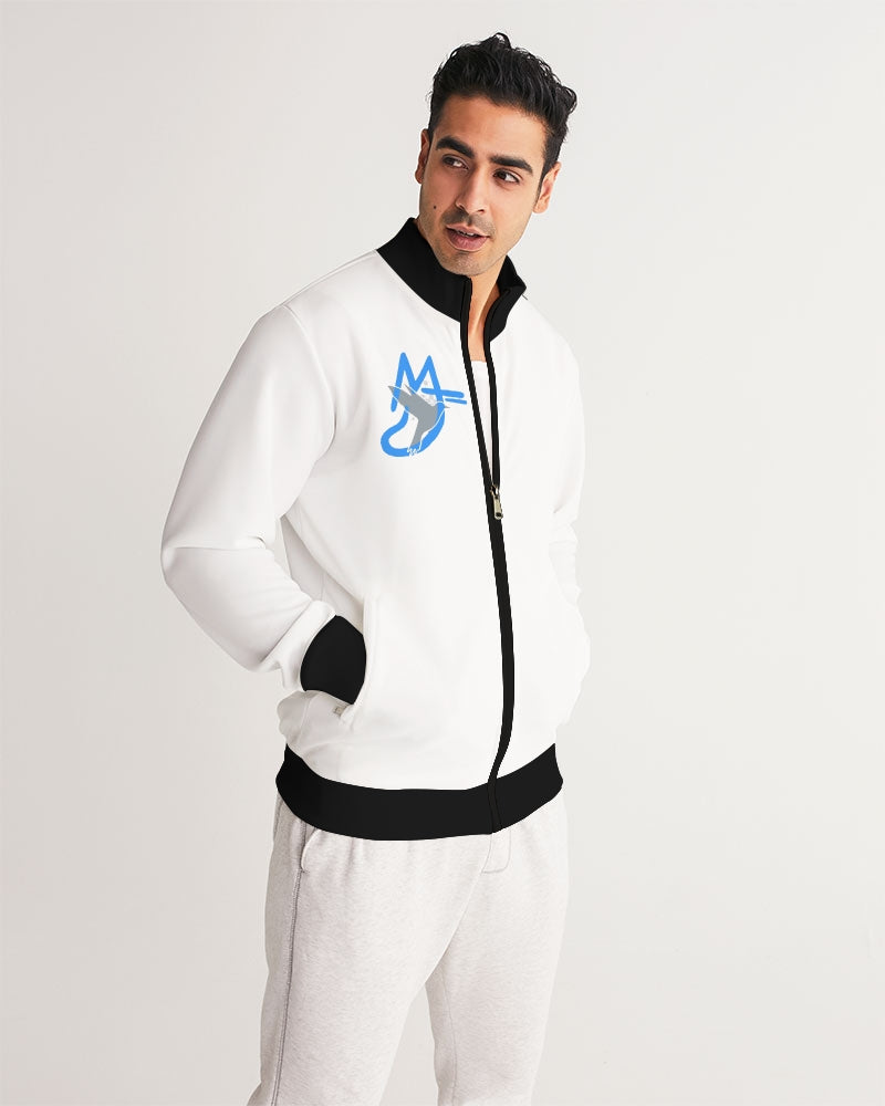 Deluxe Logo's Men's All-Over Print Track Jacket