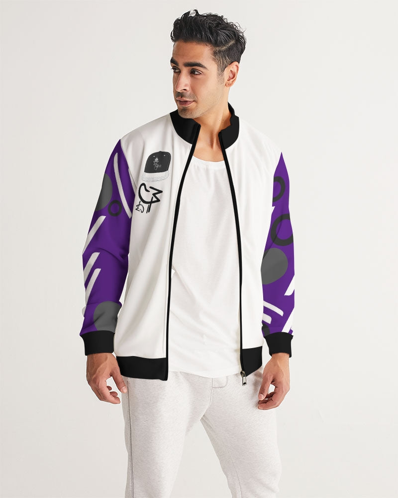 Double up Men's All-Over Print Track Jacket