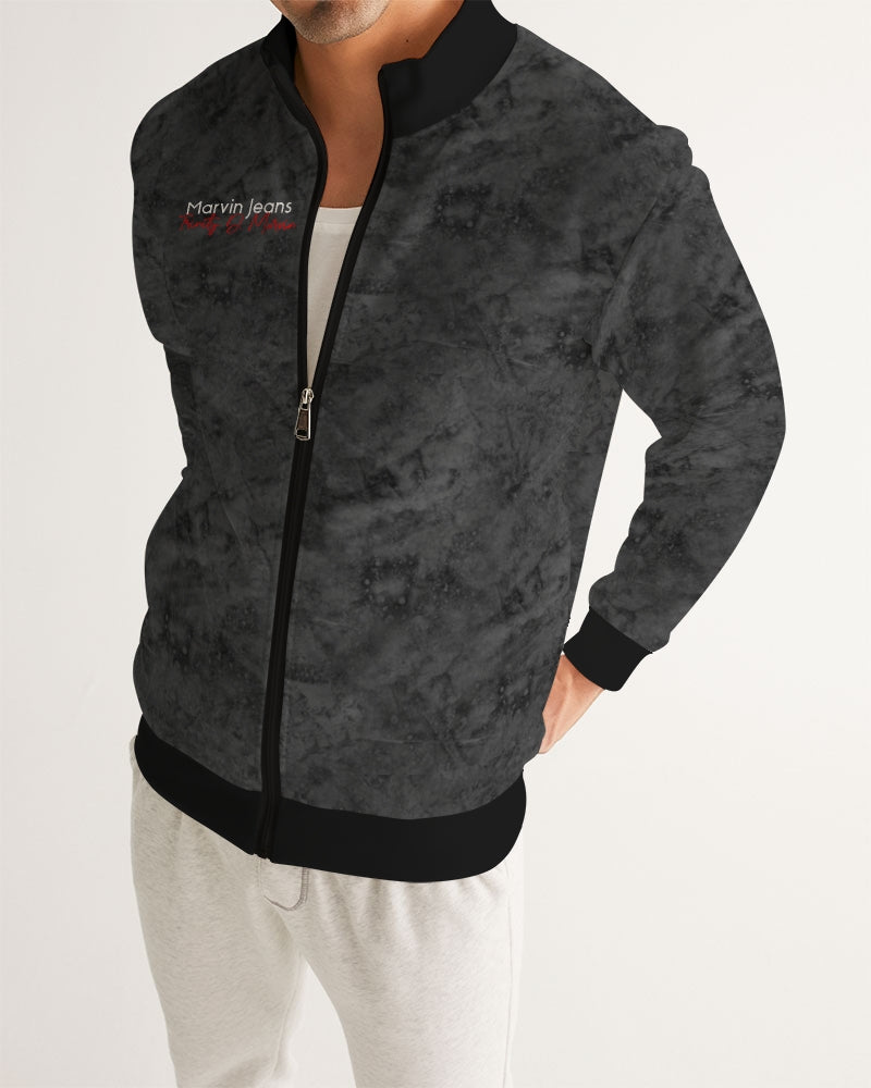 Holy Black Men's All-Over Print Track Jacket