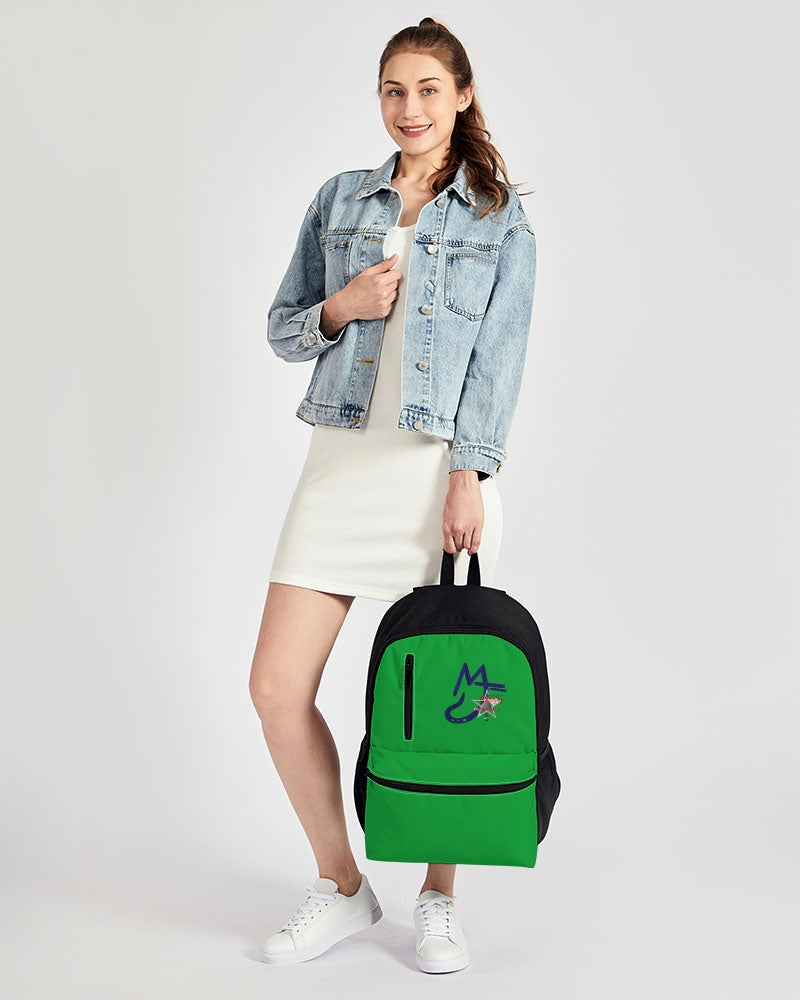 Freeport Duo-Zip Front Canvas Backpack