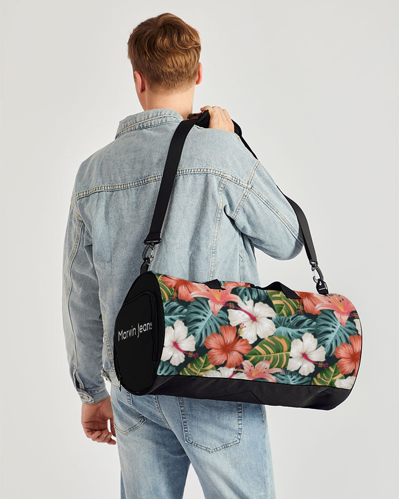 Garden splash by Trinity D. Marvin and Marvin Jeans Sports Duffle Bag