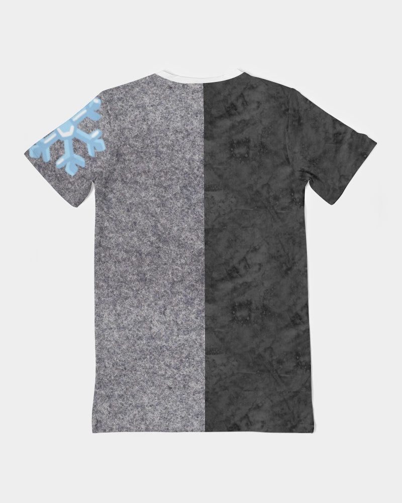 Holy Black Half Wool Men's All-Over Print Pocket Tee