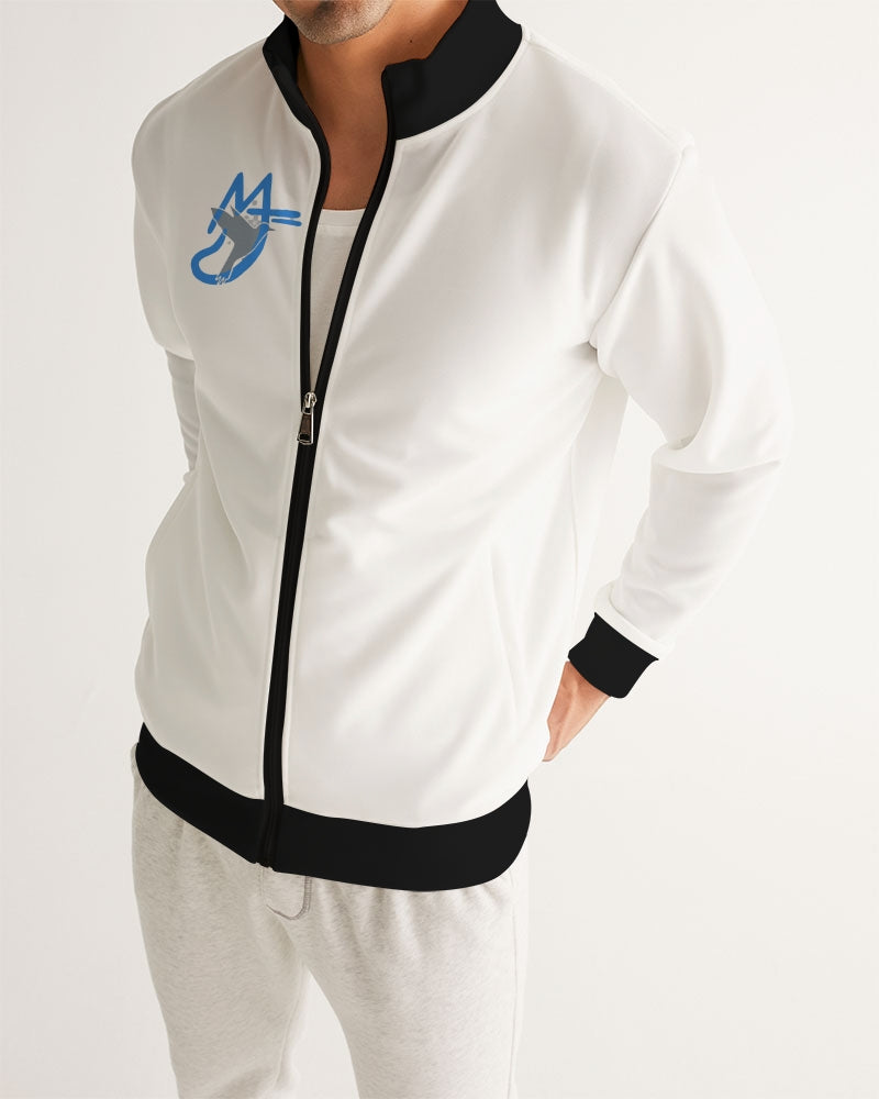 Deluxe Logo's Men's All-Over Print Track Jacket