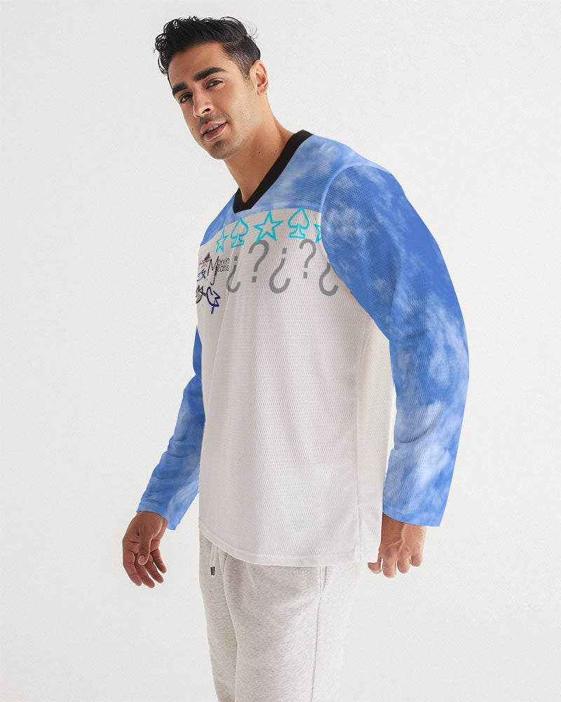 Logo's 1.0 Men's All-Over Print Long Sleeve Sports Jersey