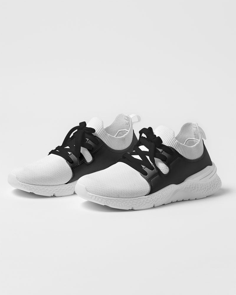 Black white Men's Two-Tone Sneaker