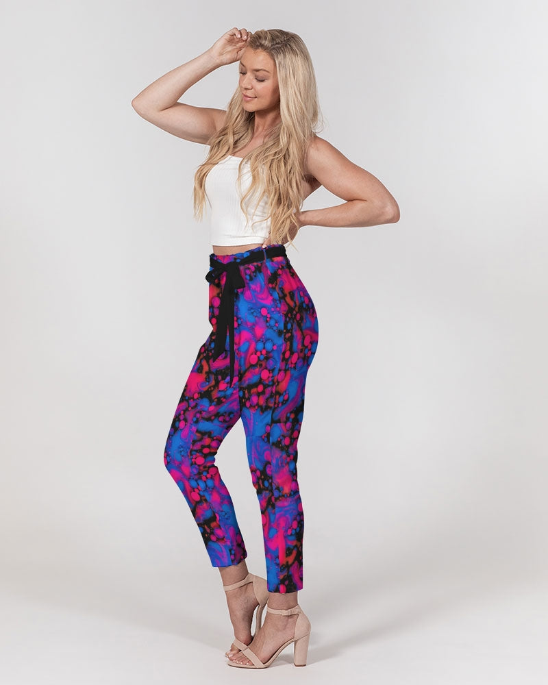 High tide by Marvin Jeans and Trinity D Marvin Women's Belted Tapered Pants
