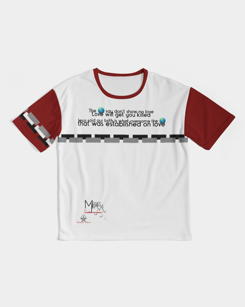 Gospel message BY MARVIN JEANS Men's Premium Heavyweight Tee