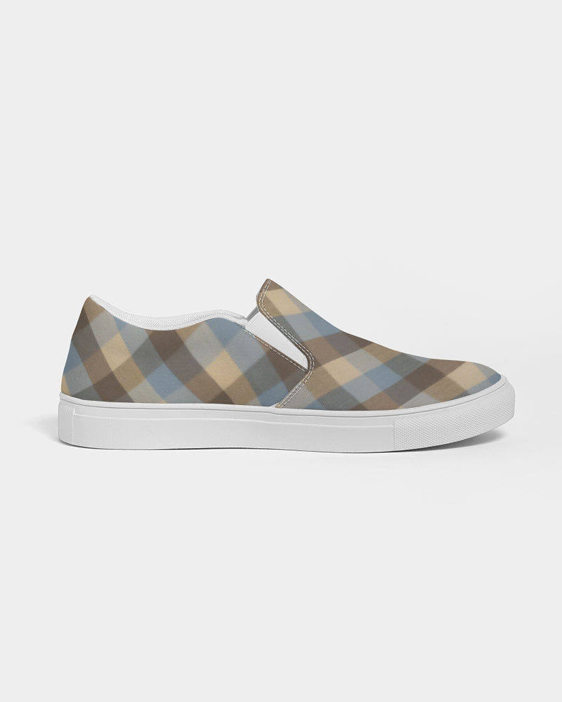 @plaids Men's Slip-On Canvas Shoe