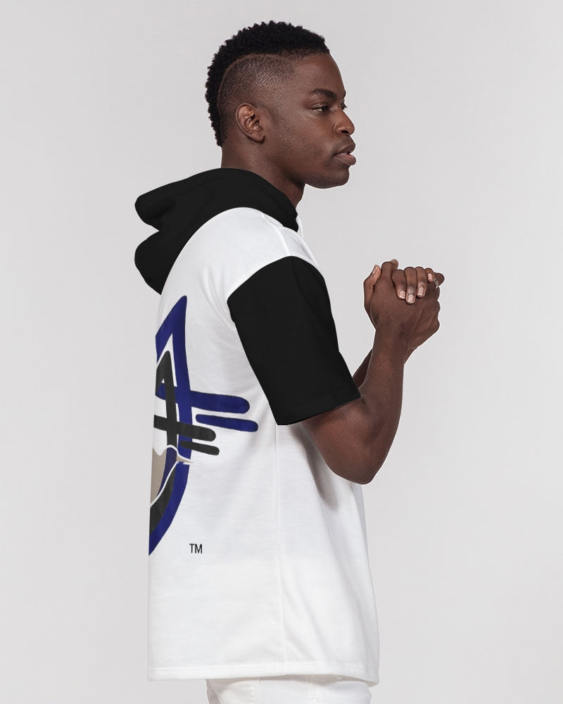 Word of mouth by Marvin Jeans and Trinity D Marvin Men's Premium Heavyweight Short Sleeve Hoodie