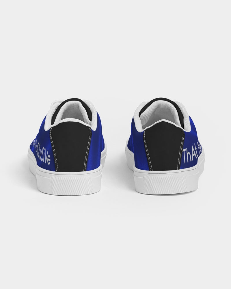 Dark blue logo tip BY MARVIN JEANS Men's Faux-Leather Sneaker