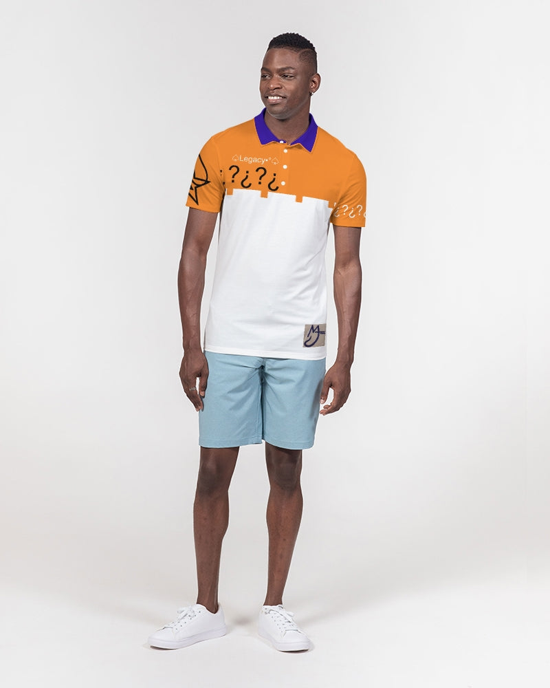Macedonia Men's Slim Fit Short Sleeve Polo