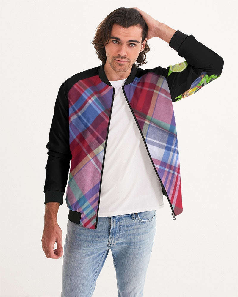 Plaids by Marvin Jeans and Trinity D Marvin Men's Bomber Jacket