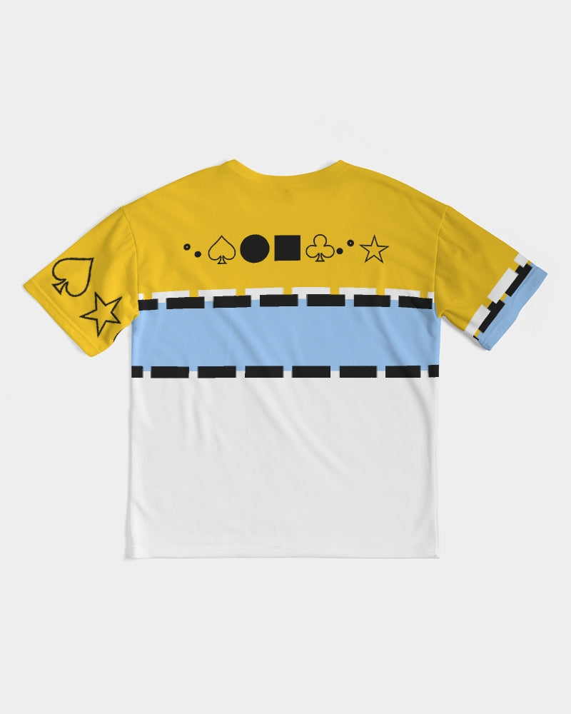 Yellow baby blue BY MARVIN JEANS Men's Premium Heavyweight Tee