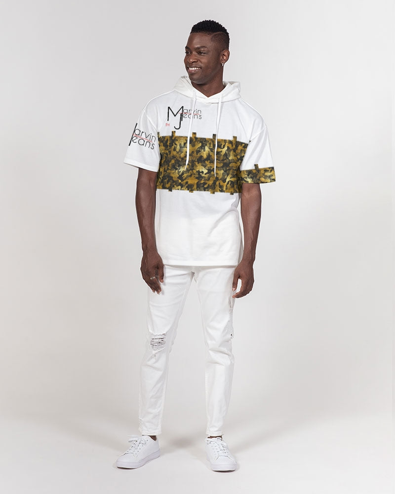 Gold crazy Men's Premium Heavyweight Short Sleeve Hoodie