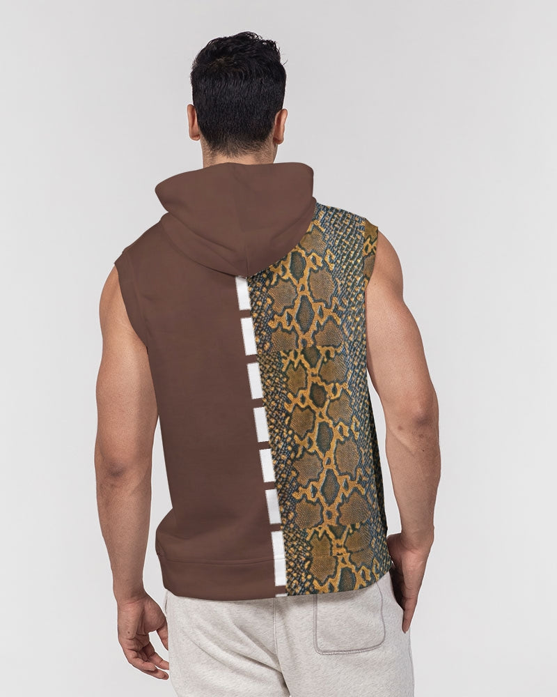 Calf print Premium BY MARVIN JEANS Men's Premium Heavyweight Sleeveless Hoodie