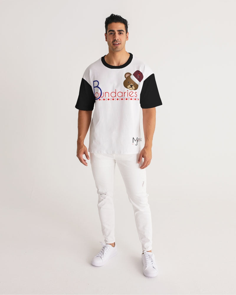 Boundaries bear cap by Marvin Jeans and Trinity D Marvin Men's Premium Heavyweight Tee