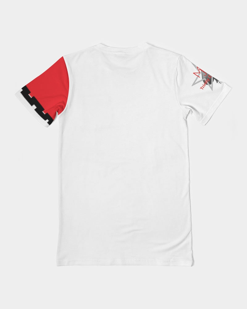 Red and White Men's Everyday Pocket Tee